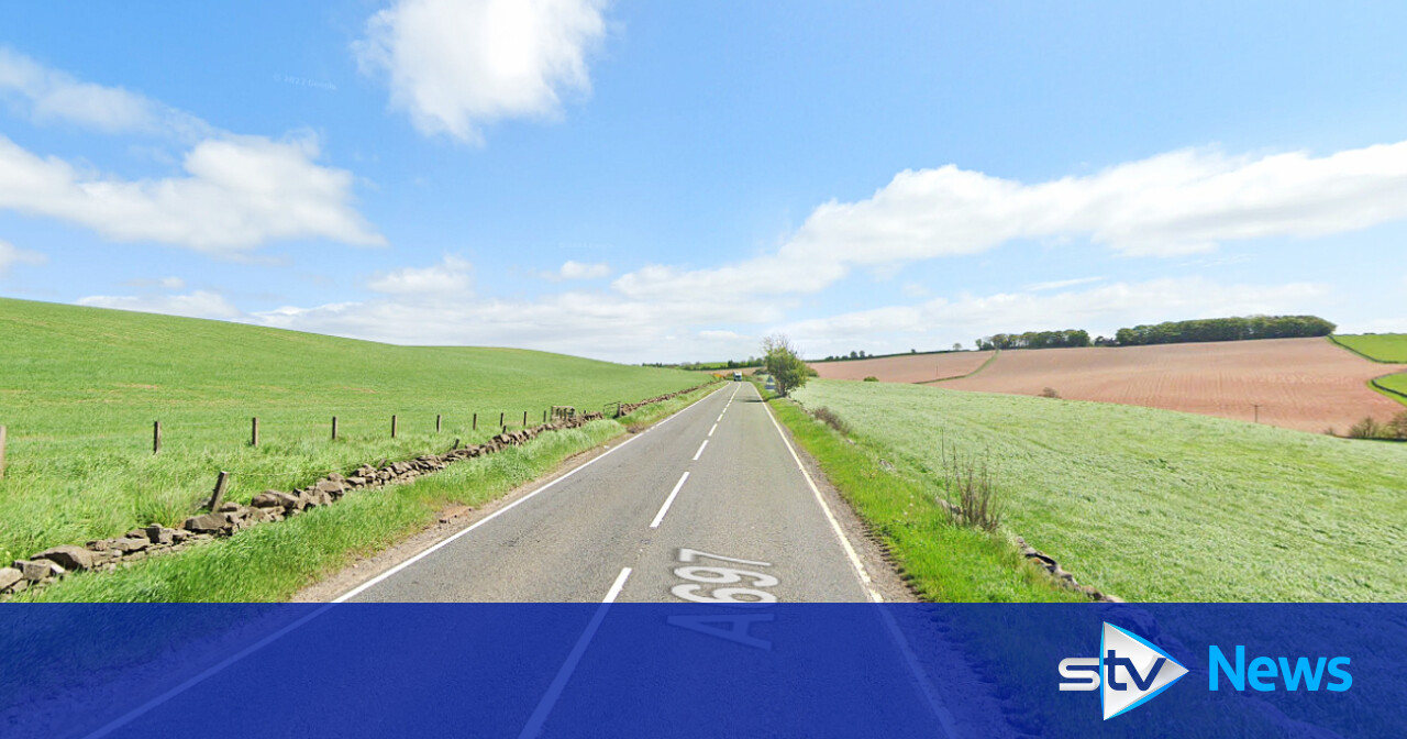 Lorry overturns blocking A697 during morning rush hour STV News