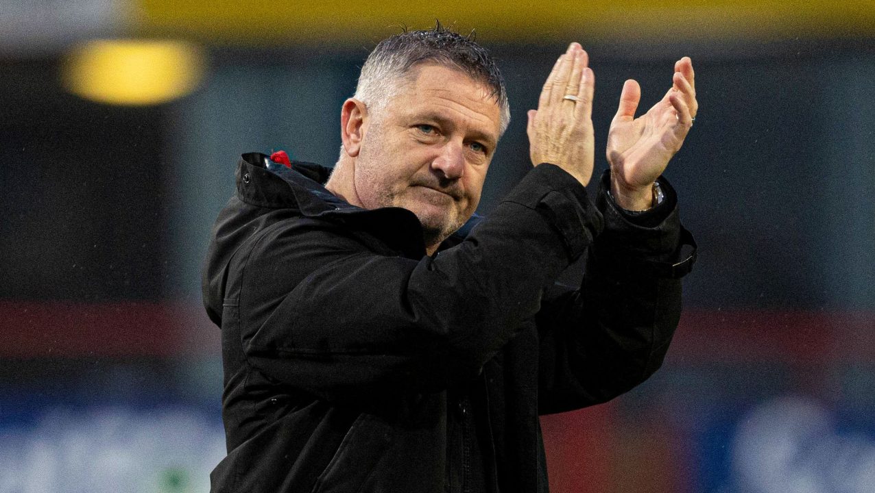 Tony Docherty urges Dundee to replicate Aberdeen performance against Rangers