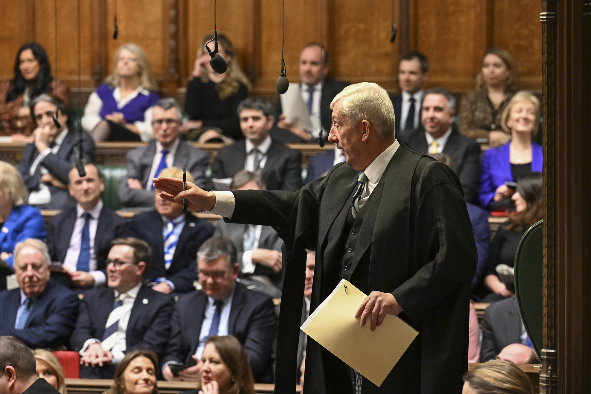Lindsay Hoyle is facing renewed pressure to step down as Commons Speaker. Photo: UK Parliament. 
