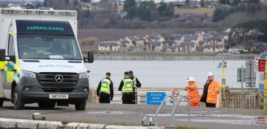 Emergency services close train line as person found dead near Inverness Station
