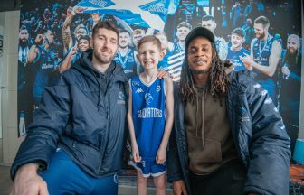 Basketball stars from Caledonia Gladiators surprise fan after spotting themed bedroom on social media