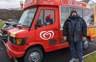 Ice cream van selling groceries to Isle of Skye residents repaired after storm damage