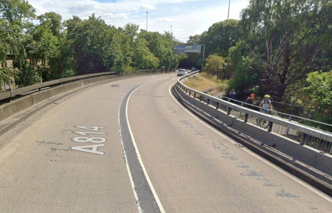 Person hospitalised after collision on Clydeside Expressway