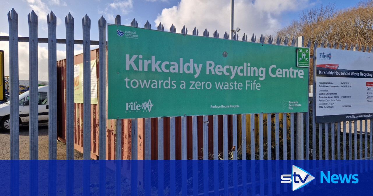 'Flytipping haven' result of Kirkcaldy recycling centre being closed