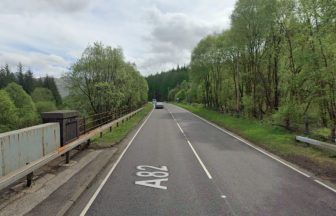 Drivers face 70-mile diversion as one-vehicle collision closes A82 near Tyndrum