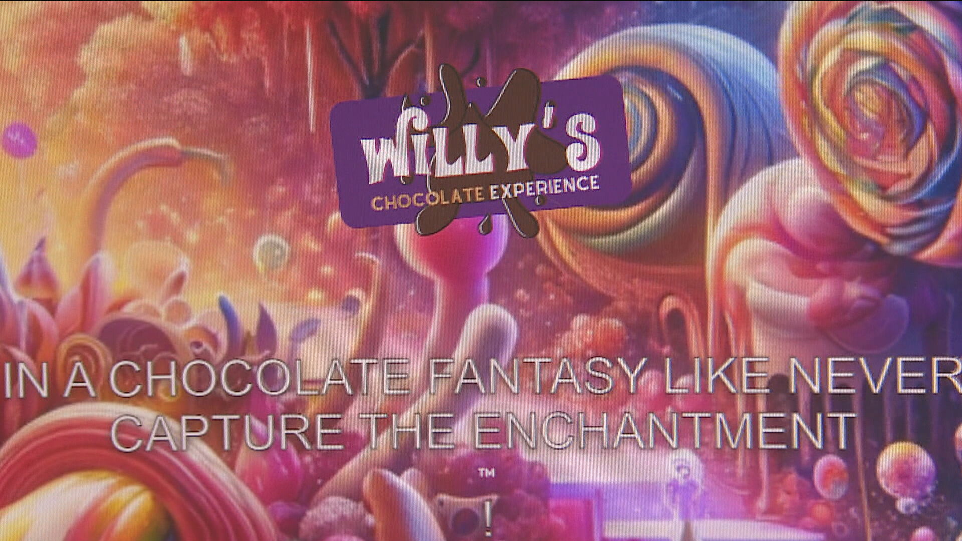 The Willy's Chocolate Experience website.