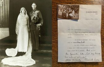 Century-old letter from Queen Mother to Dundee woman discovered being used as bookmark