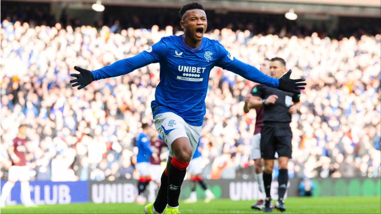 Rangers move five points clear at top with win over Hearts at Ibrox
