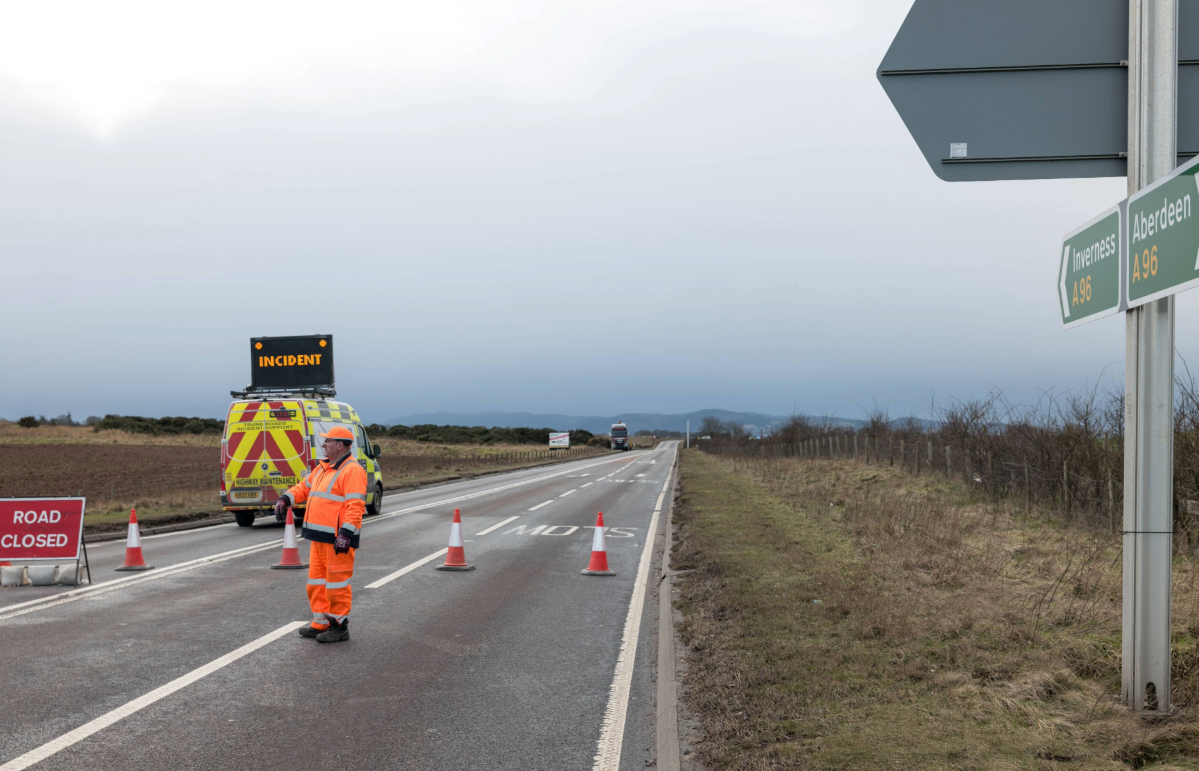 Woman dead and three in hospital after three vehicle crash shuts