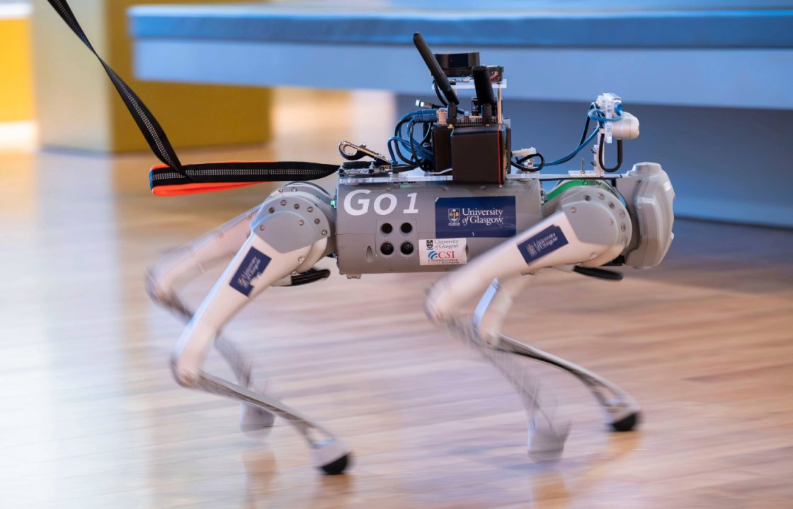 Glasgow University experts develop AI-powered robot guide dogs for visually impaired