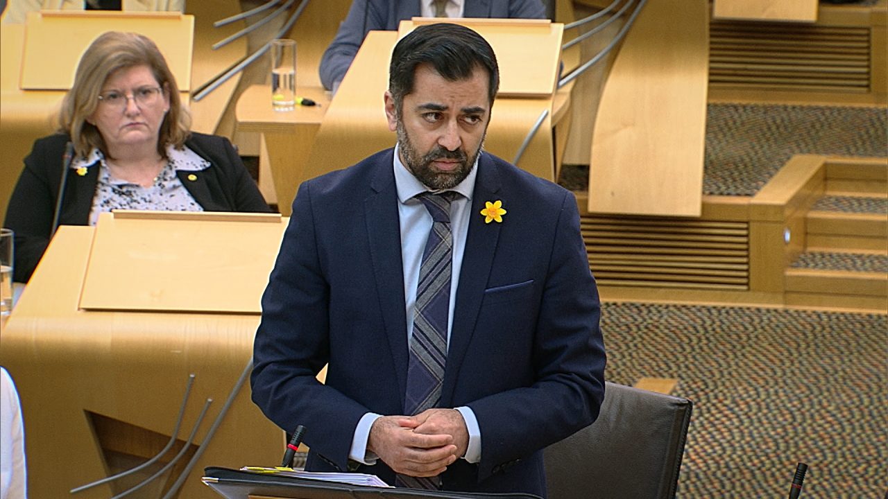 Police receive complaints over speech in Scottish Parliament by Humza Yousaf as Hate Crime Act implemented