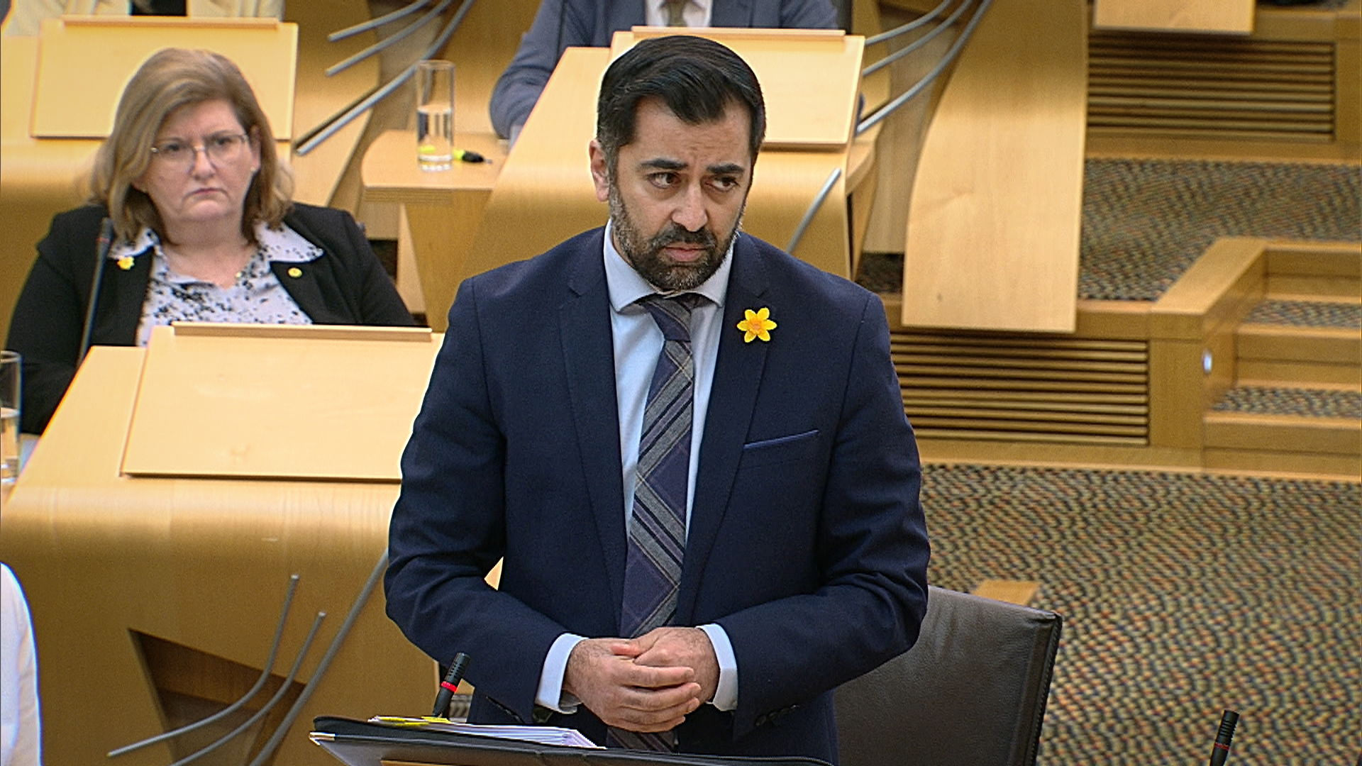 Former First Minister Humza Yousaf.