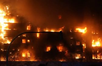 Fire engulfs two buildings in Spanish city of Valencia as injuries reported