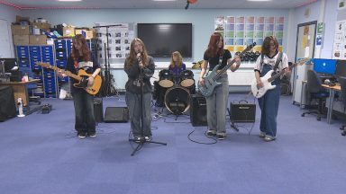 Dunbar high school rock band Room 27 following in Lewis Capaldi’s footsteps