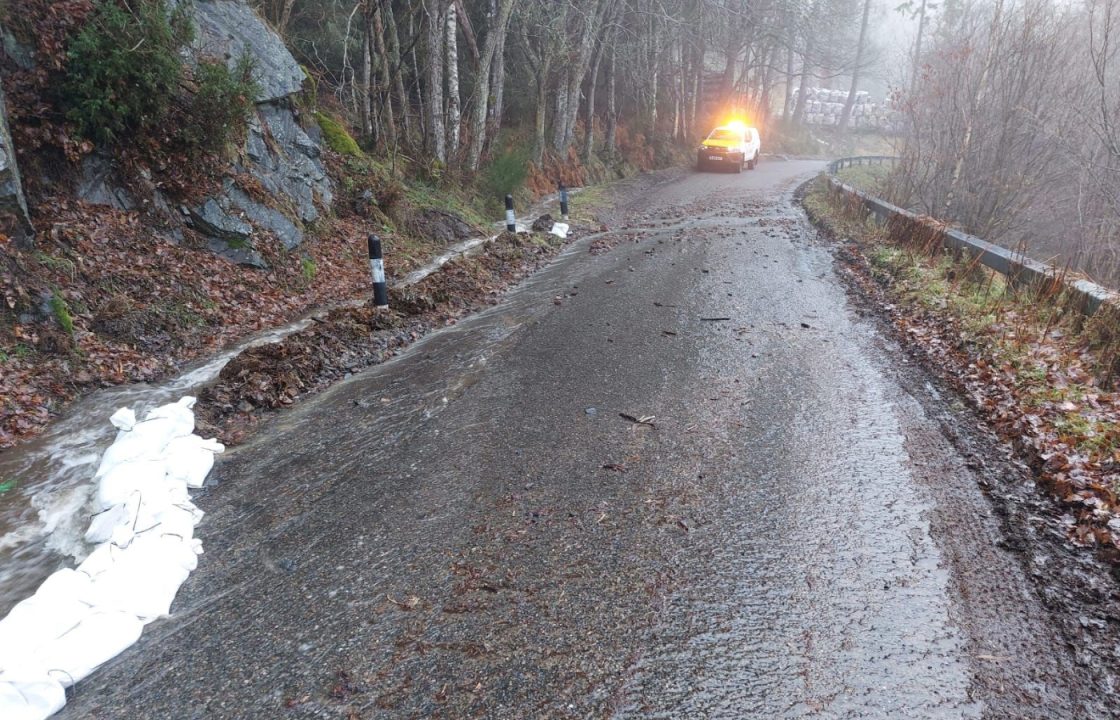 Landslides and flooding close A82 and A85 as debris causes disruption amid weather warning