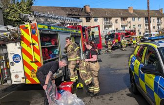 Residents evacuated from flats in Edinburgh after fire breaks out in early hours