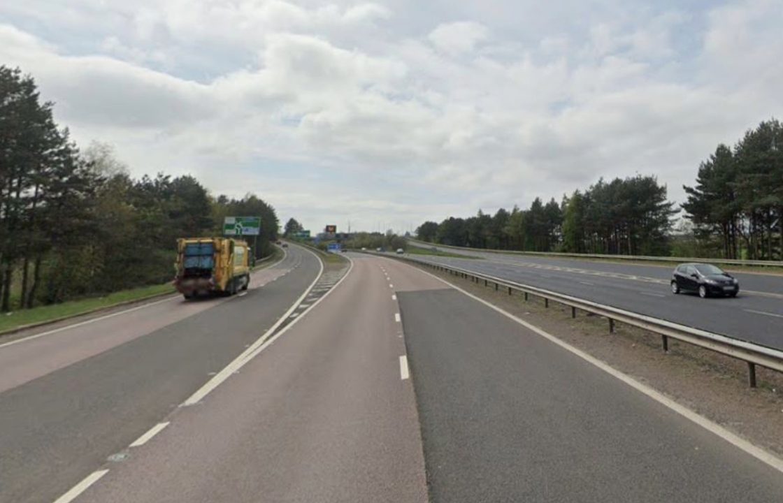 Three in hospital after multi-vehicle crash closes part of A92 near Crossgates