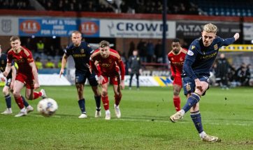 Aberdeen woes continue in Premiership defeat to Dundee at Dens Park