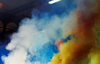 Man charged after pyrotechnics set off at Dundee football match