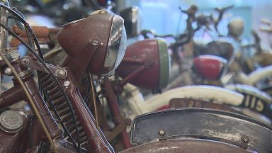 Collection of vintage motorbikes to go to auction