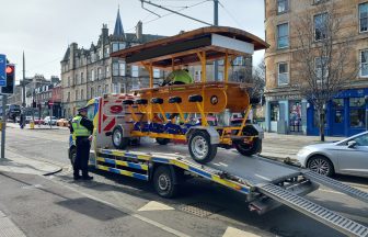 Beer bike seized by police on Leith Walk following ‘safety concerns’
