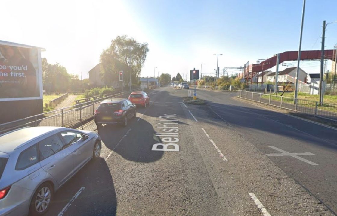 Man rushed to hospital with head injury after being struck by car in Motherwell