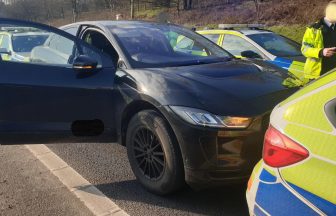 Parts of M62 closed after electric car ‘unable to brake’ due to fault