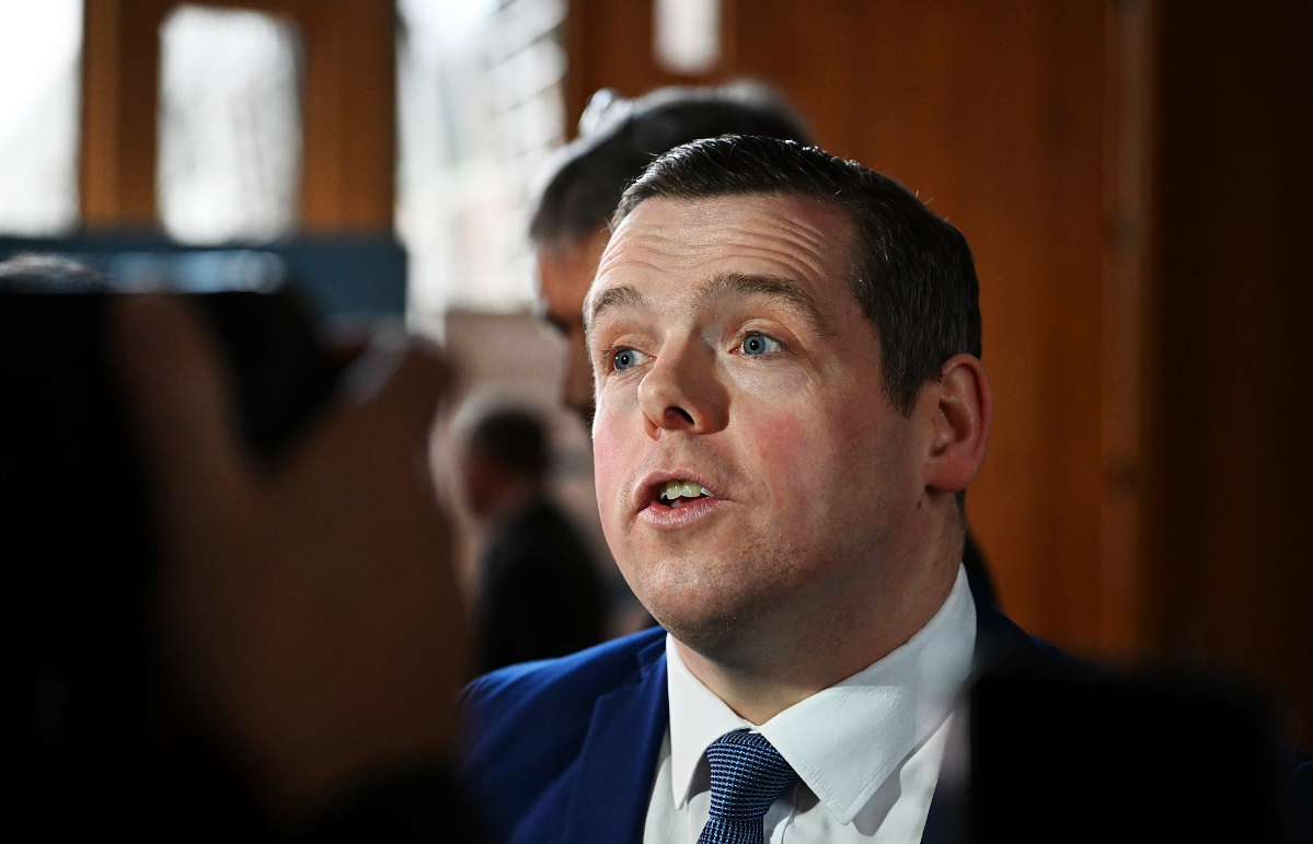 Douglas Ross said Mr Matheson’s actions were ‘clearly unacceptable’.