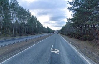 A9 closed in both directions after crash in early hours