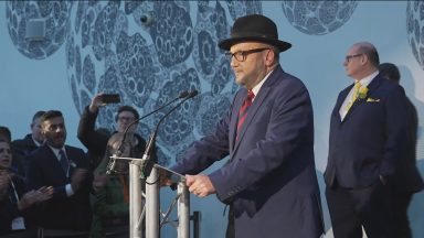 Controversial Scottish politician George Galloway elected as an MP