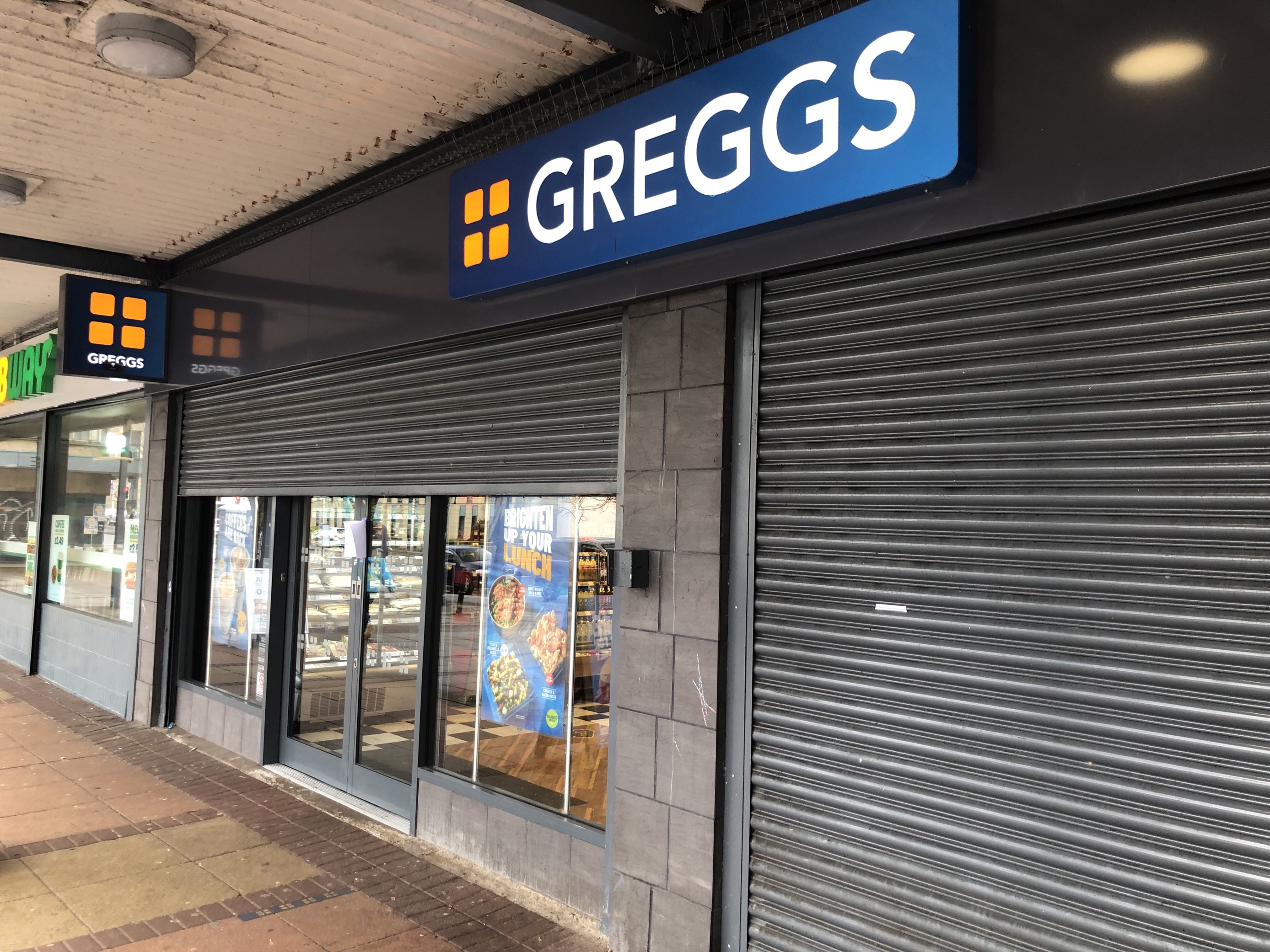 Greggs stores across Scotland forced to close due to payment