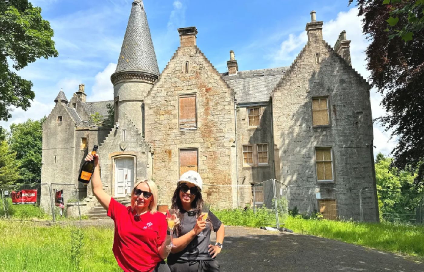 Derelict Lanarkshire castle Garrion Tower to be turned into luxury ...