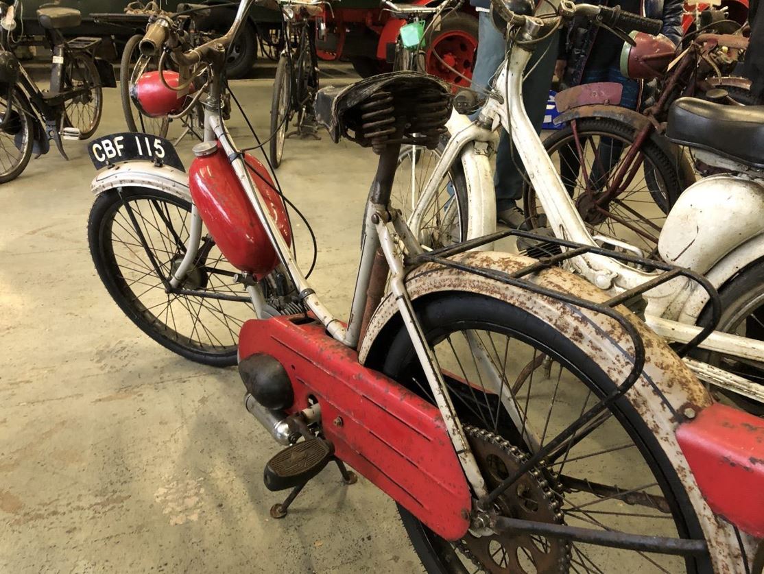 The motorised bikes were sought after in their heyday