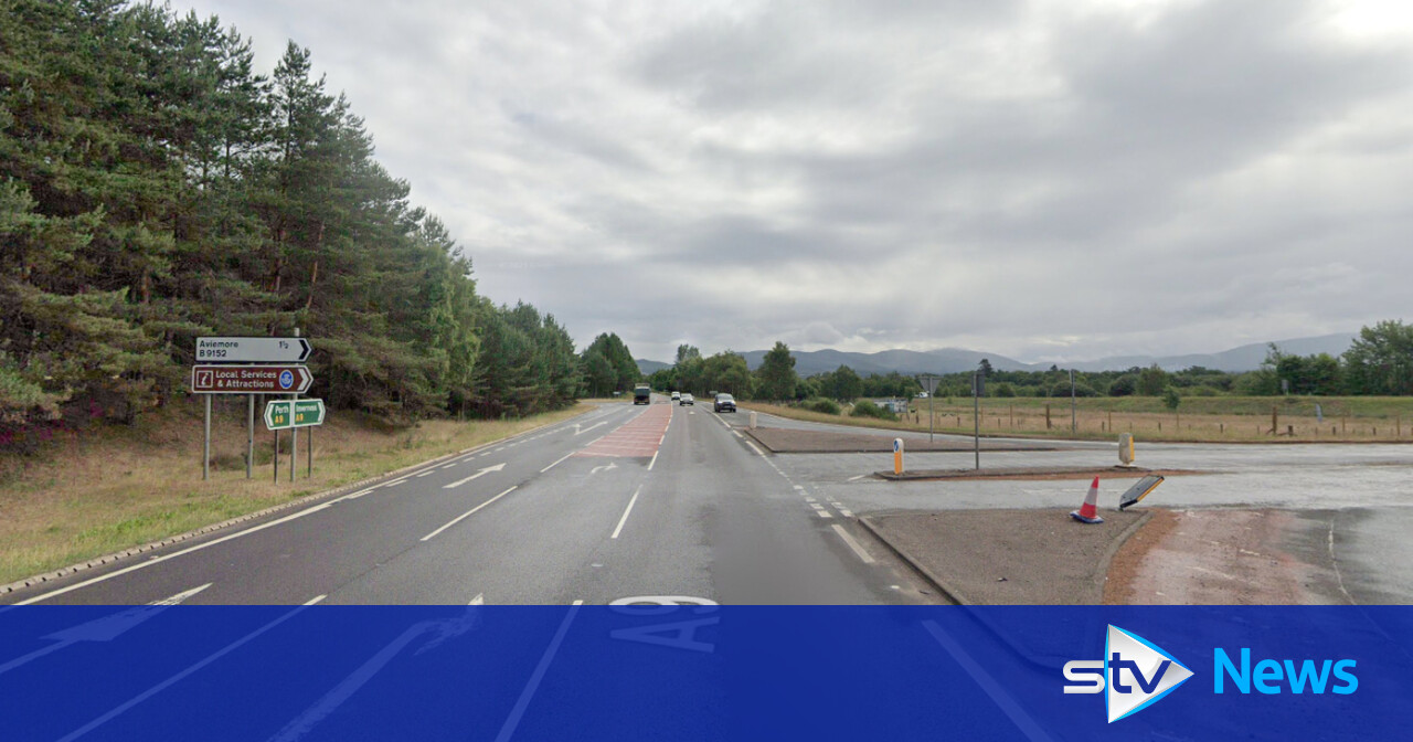 Man airlifted to hospital 'fighting for life' after A9 car and pickup ...