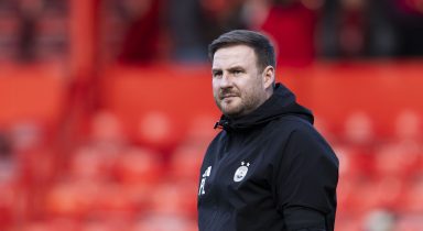 Peter Leven demands ‘push’ from fans as Aberdeen prepare to face Ross County