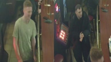 CCTV images of two men released following assault in Glasgow East End