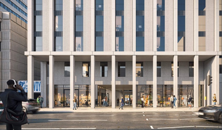 Fusion Students' have returned a fresh application for the site on Sauchiehall Street. Photo: Fusion.