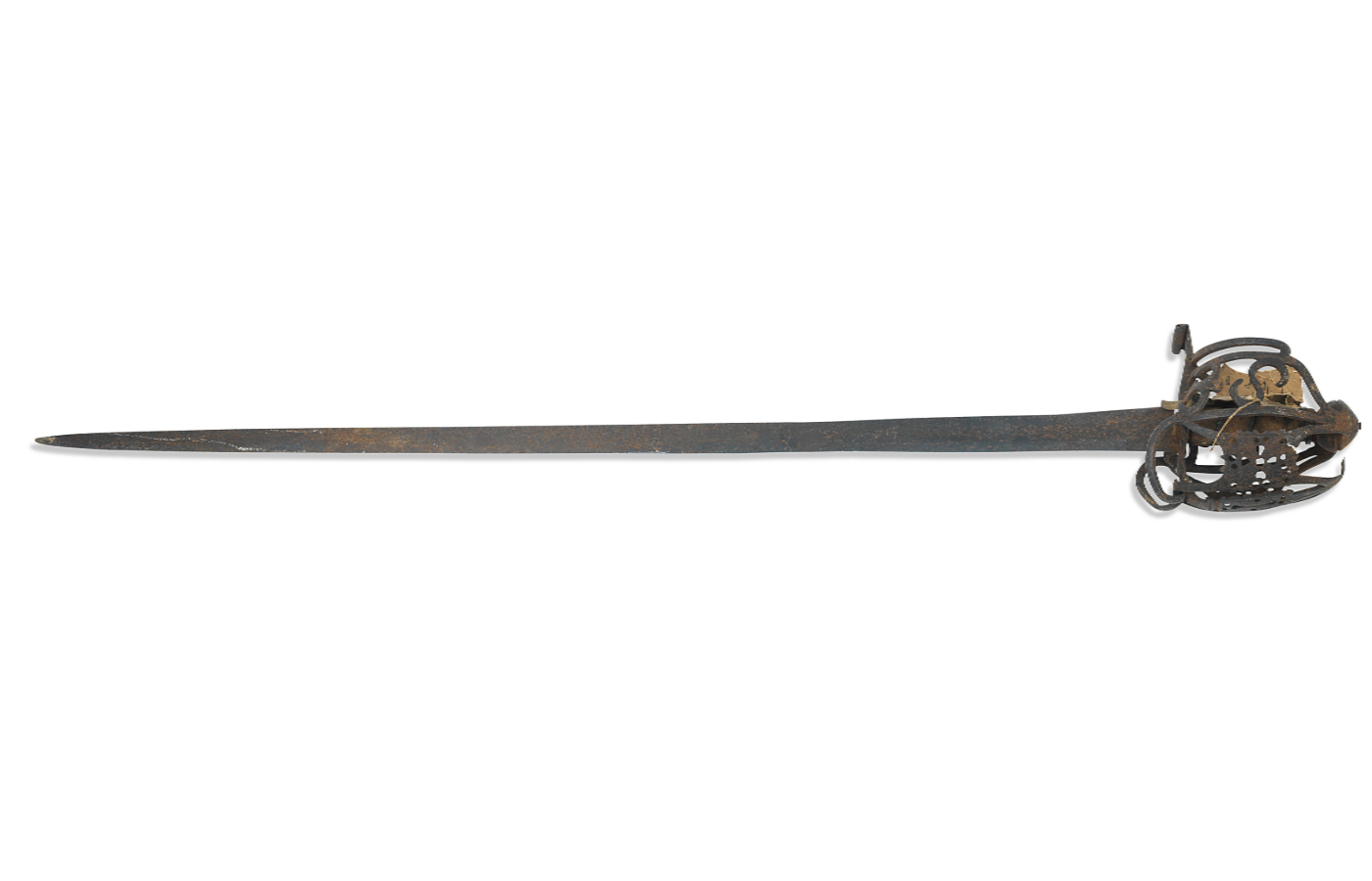 An 18th Century basket-Hilted Broadsword found on Culloden Moor.