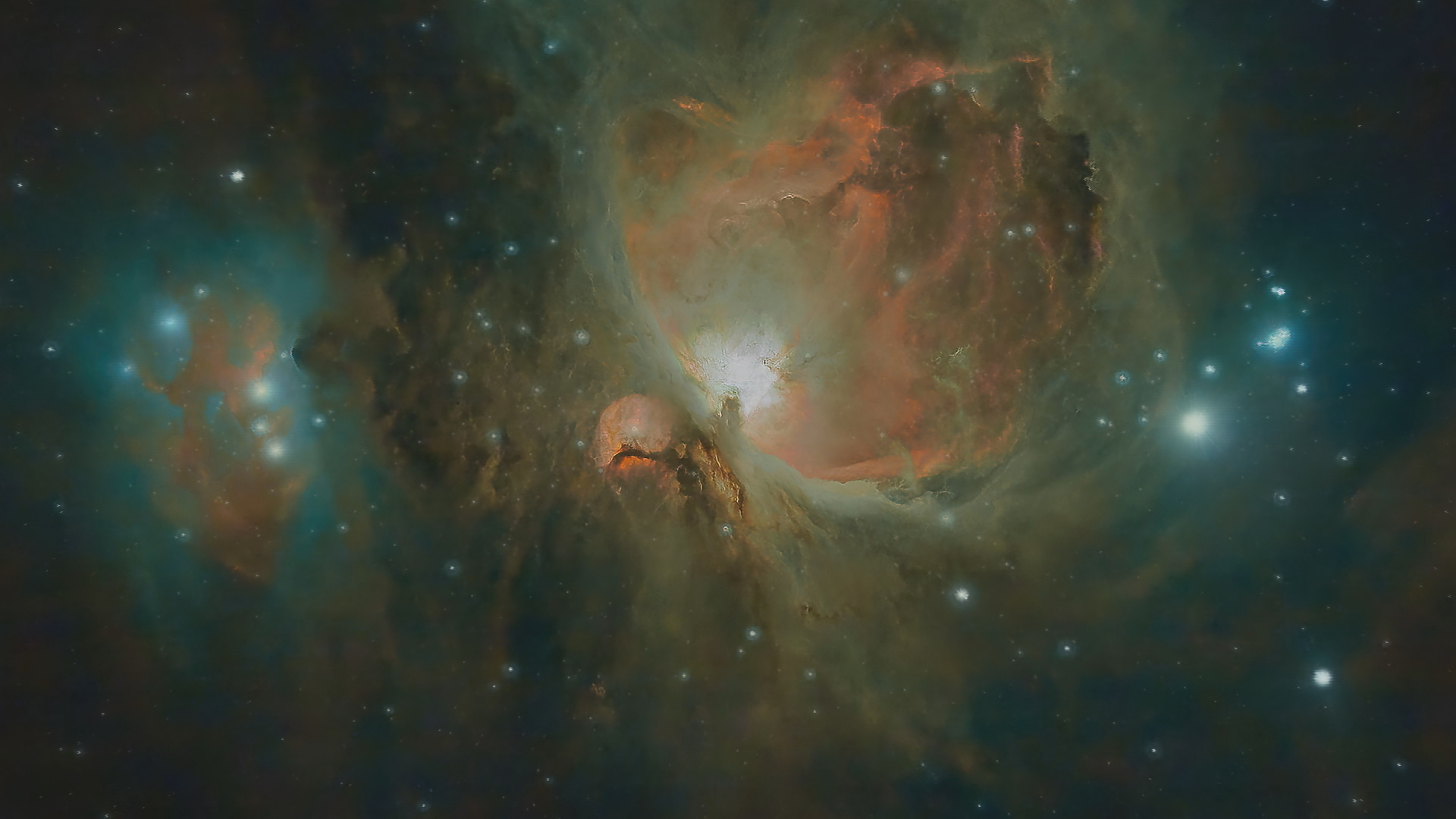 Image of the Orion Nebula (courtesy of Graham Hazlegreaves).
