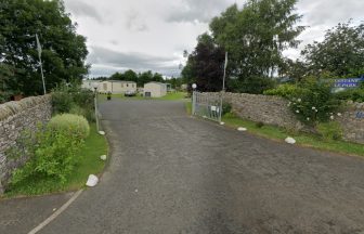 Hunt for thieves who stole caravan from Thirlestane park in Lauder