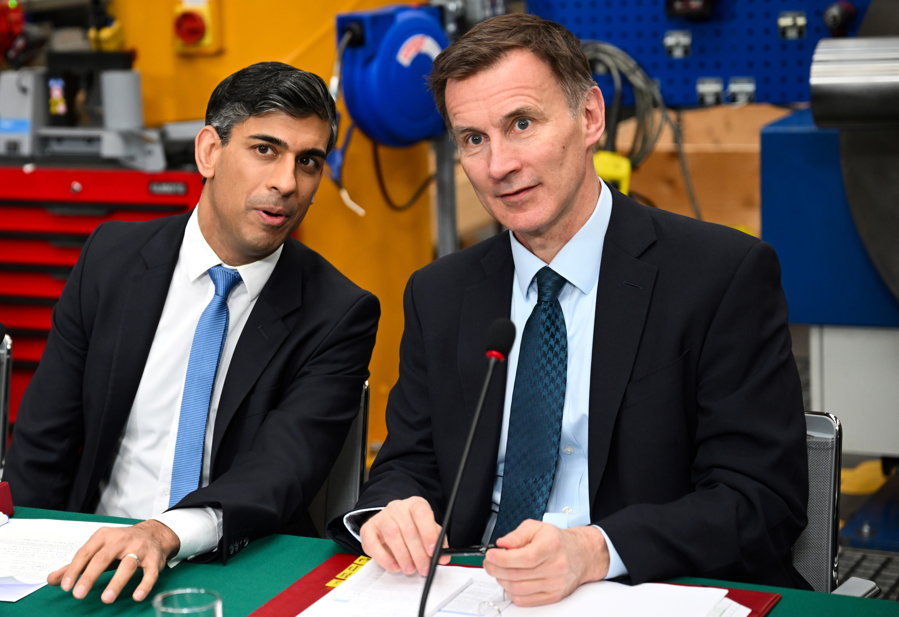 It is understood Rishi Sunak and Jeremy Hunt will meet on Sunday evening to make a final decision on tax cuts.