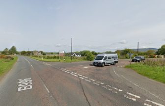 Teenage motorcyclist seriously injured in Kinross crash as road closed overnight