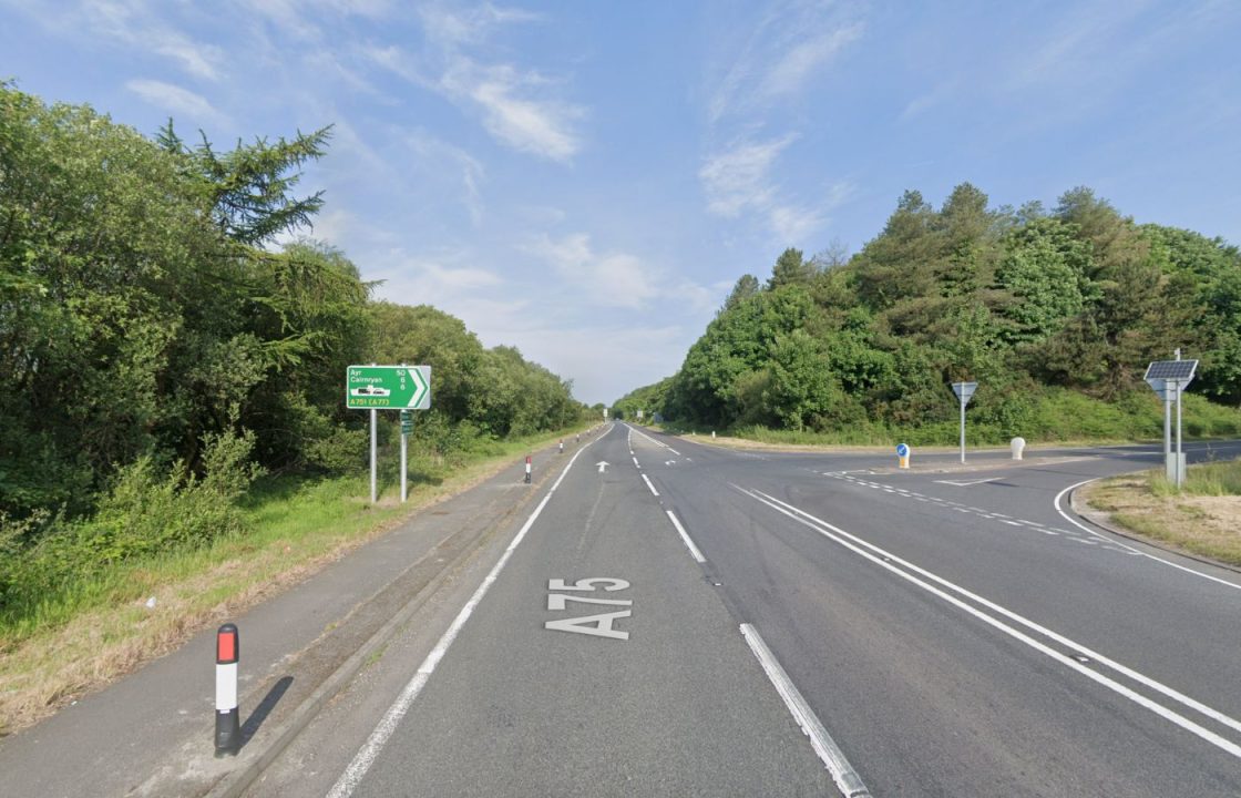 Woman in serious condition in hospital after lorry crashes into car on A75 Gretna to Stranraer