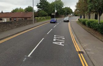 Woman fighting for life after being struck by car while crossing road in Kilwinning, Ayrshire