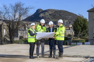 Construction begins on first affordable homes in Blackford, Edinburgh for more than 60 years