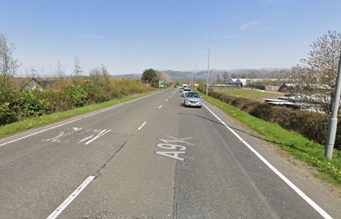 Two teenagers dead and another fighting for life after crash with lorry on A91 in Stirling