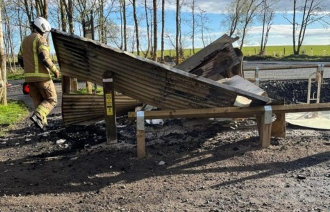 Newly-installed toilets at beauty spot destroyed by fire at Threipmuir Reservoir in Edinburgh