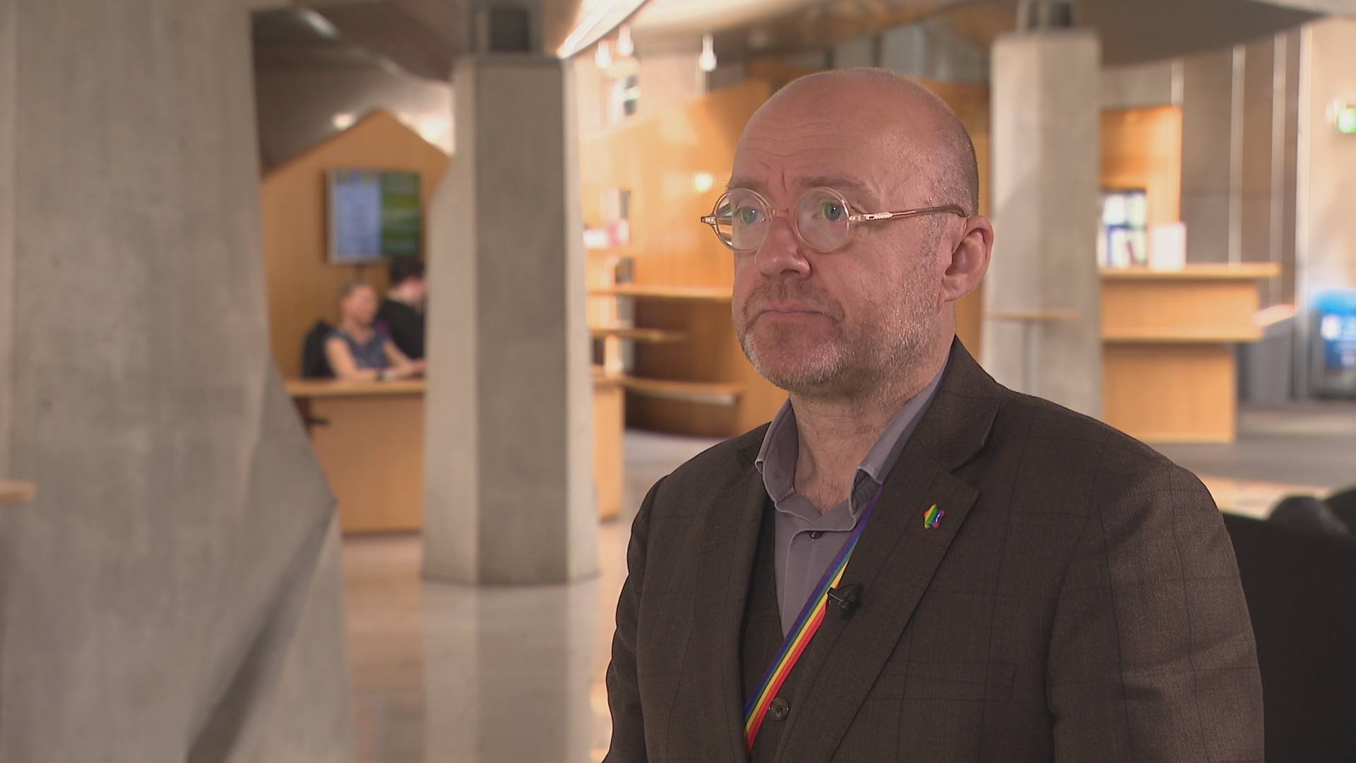 Patrick Harvie told STV News that he would not resign from his post in protest at the decision.