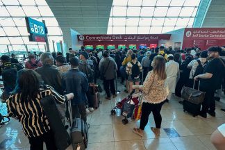 Emirates cancels all flights from Dubai as Scots left stranded amid wild flooding