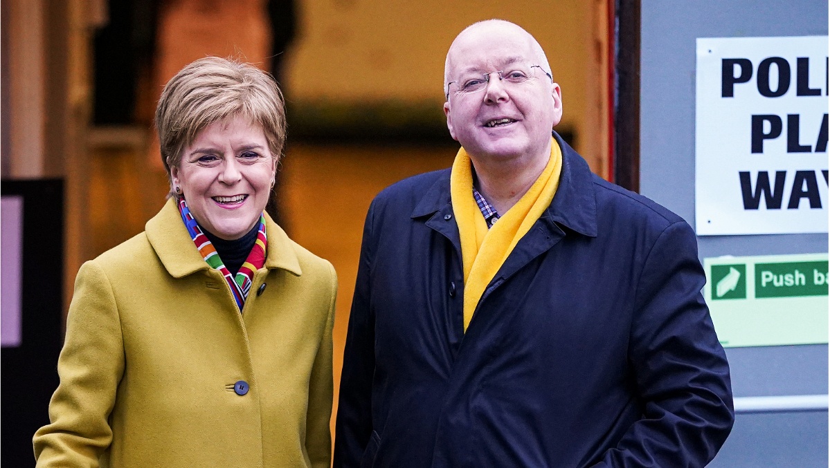 Nicola Sturgeon’s husband Peter Murrell charged over embezzlement of funds from SNP